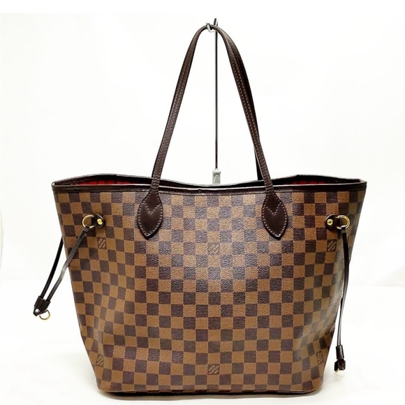 LOUIS VUITTON - Neverfull MM Damier Ebene Tote
